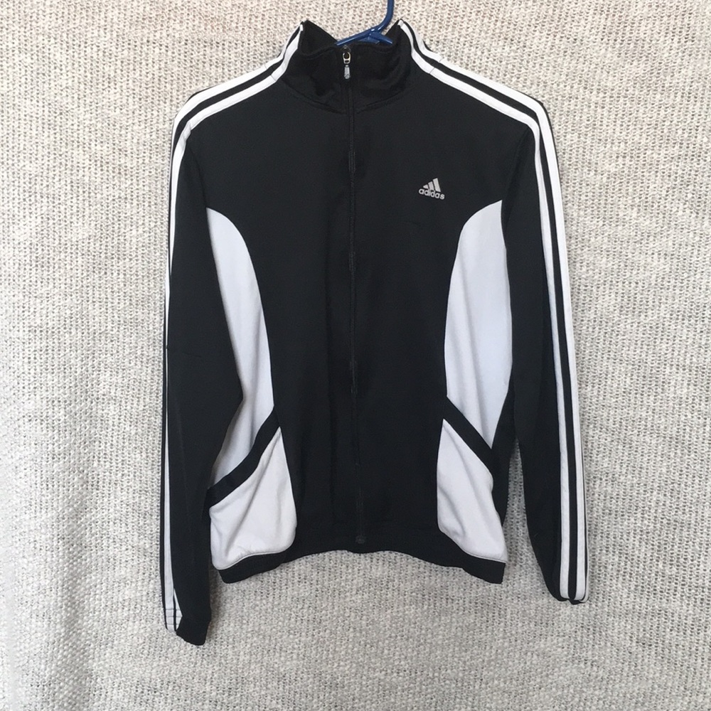 Addidas zip up with pockets
